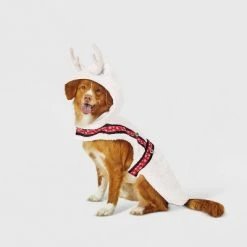 Best deal ✔️ Dog and Cat Hoodie Costume - White Reindeer - Wondershop™ 🥰 -Wondershop Elegant Shop unnamed file 1023