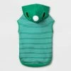 Cheap 🥰 Dog and Cat Hoodie - Green Striped - Wondershop™ ✔️