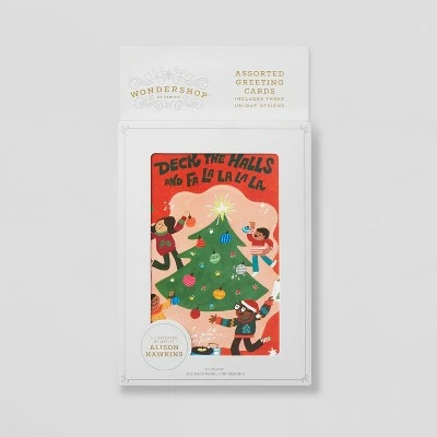 Wholesale ๐ 10ct Alison Hawkins Assorted Holiday Greeting Card - Wondershop™ ๐ฅ 2 Wholesale ๐ 10ct Alison Hawkins Assorted Holiday Greeting Card - Wondershop™ ๐ฅ - Image 2