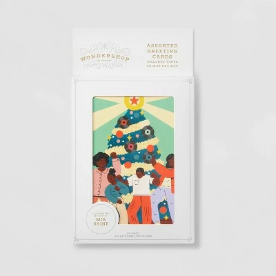 Discount π― 10ct Mia Saine Assorted Holiday Greeting Card - Wondershop™ π€© 2 Discount π― 10ct Mia Saine Assorted Holiday Greeting Card - Wondershop™ π€© - Image 2