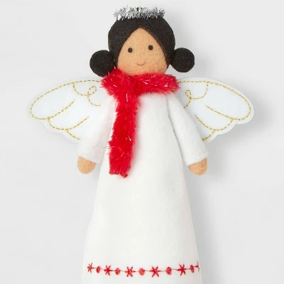 Discount π― 4ct Fabric Angel π Christmas Tree Ornament Set - Wondershop™ 𧨠2 Discount π― 4ct Fabric Angel π Christmas Tree Ornament Set - Wondershop™ 𧨠- Image 2