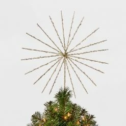 Wholesale π 14in 70Lit Twinkling Starburst Spikes Tree Topper - Wondershop™ π