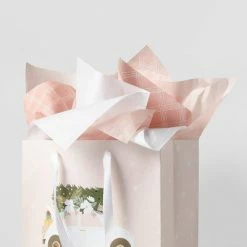 Flash Sale π 150ct Banded Solid Gift Tissue Paper Pink - Wondershop™ π₯