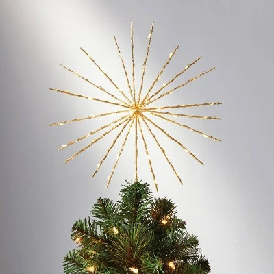 Wholesale π 14in 70Lit Twinkling Starburst Spikes Tree Topper - Wondershop™ π 2 Wholesale π 14in 70Lit Twinkling Starburst Spikes Tree Topper - Wondershop™ π - Image 2