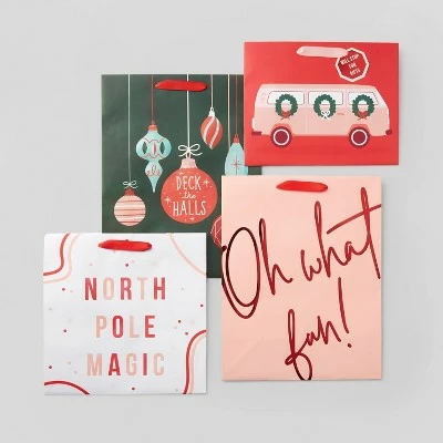 Top 10 π€© 4ct Peppermint Twist Assorted Gift Bag - Wondershop™ π₯° 2 Top 10 π€© 4ct Peppermint Twist Assorted Gift Bag - Wondershop™ π₯° - Image 2