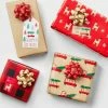 Wholesale 🔔 80 sq ft Gift Wrap Pack Kraft Brown/Red - Wondershop™ 🛒