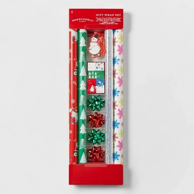 Cheap ✔️ 80 sq ft Gift Wrap Pack Brights - Wondershop™ 💯 2 Cheap ✔️ 80 sq ft Gift Wrap Pack Brights - Wondershop™ 💯 - Image 2