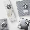 Deals 💯 80 sq ft Gift Wrap Pack Silver/White - Wondershop™ 🛒