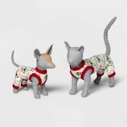 Cheap 💯 Dog and Cat Matching Family Pajama Set - Wondershop™ Joyful Cream ✔️ -Wondershop Elegant Shop unnamed file 1200