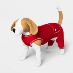 Outlet 🥰 Dog and Cat Union Suit Pajama - Red - Wondershop™ 👏 -Wondershop Elegant Shop unnamed file 1223
