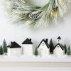 Top 10 🤩 10pc Battery Operated Decorative Ceramic Village Kit White/Black with Green Trees - Wondershop™ 😍
