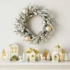 Cheapest 😍 12pc Battery Operated Decorative Village Kit White/Gold - Wondershop™ 😍