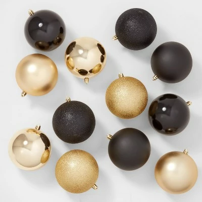 Coupon 😉 12ct Round Plastic 🎄 Christmas Tree Ornament Set - Wondershop™ Blue/silver 🧨 4 Coupon 😉 12ct Round Plastic 🎄 Christmas Tree Ornament Set - Wondershop™ Blue/silver 🧨 - Image 4