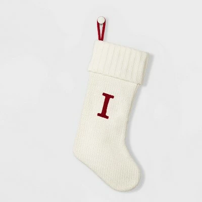 Budget 😀 Knit Monogram 🎁 Christmas Stocking White - Wondershop™ ✨ 11 Budget 😀 Knit Monogram 🎁 Christmas Stocking White - Wondershop™ ✨ - Image 11