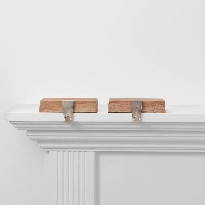 Promo β¨ 2pk Faux Wood Base π Christmas Stocking Holder - Wondershop™ β¨ 1 Promo β¨ 2pk Faux Wood Base π Christmas Stocking Holder - Wondershop™ β¨