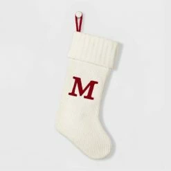 Budget 😀 Knit Monogram 🎁 Christmas Stocking White - Wondershop™ ✨ 42 Budget 😀 Knit Monogram 🎁 Christmas Stocking White - Wondershop™ ✨ -Wondershop Elegant Shop unnamed file 19