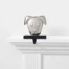 Promo 🤩 Dog ❄ Christmas Stocking Holder Silver/Black - Wondershop™ 😉