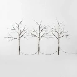 Brand new 🧨 3ct LED Artificial Birch Twig Stake Lights Warm White - Wondershop™ 🛒 -Wondershop Elegant Shop unnamed file 204