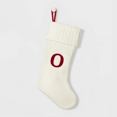 Budget 😀 Knit Monogram 🎁 Christmas Stocking White - Wondershop™ ✨ 17 Budget 😀 Knit Monogram 🎁 Christmas Stocking White - Wondershop™ ✨ - Image 17