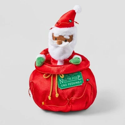 Best deal π 13" Santa in Bag Decorative Figurine - Wondershop™ π 2 Best deal π 13" Santa in Bag Decorative Figurine - Wondershop™ π - Image 2