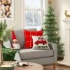 Best Sale ✔️ Santa Shaped 🎄 Christmas Throw Pillow Red - Wondershop™ 👏