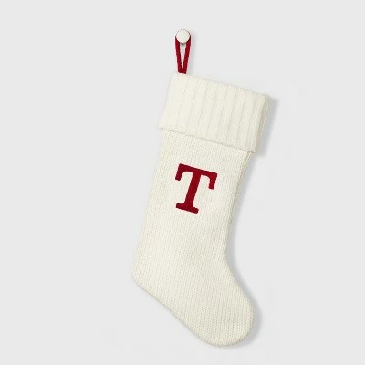 Budget 😀 Knit Monogram 🎁 Christmas Stocking White - Wondershop™ ✨ 22 Budget 😀 Knit Monogram 🎁 Christmas Stocking White - Wondershop™ ✨ - Image 22