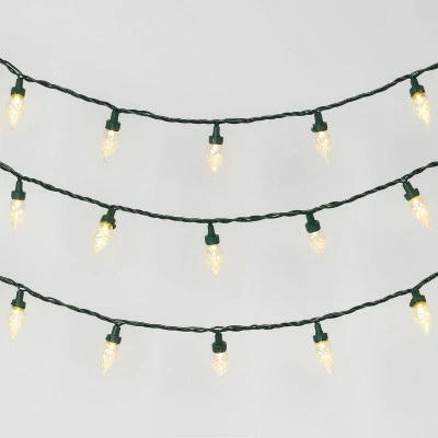 Top 10 🎁 35ct LED Faceted Flame-Tip String Lights with Green Wire - Wondershop™ Red/green/white 😉 1 Top 10 🎁 35ct LED Faceted Flame-Tip String Lights with Green Wire - Wondershop™ Red/green/white 😉