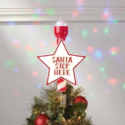 Flash Sale ๐ 14.5in 21 LED Light Santa Stop Here Tree Topper Red - Wondershop™ ๐คฉ 2 Flash Sale ๐ 14.5in 21 LED Light Santa Stop Here Tree Topper Red - Wondershop™ ๐คฉ - Image 2