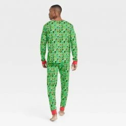 Best reviews of 🎉 Men's Santa Print Matching Family Pajama Set - Wondershop™ Green ⭐