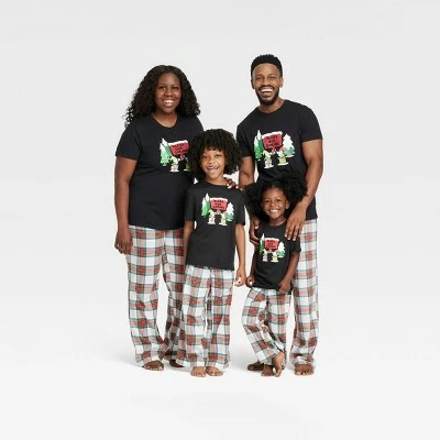 Wholesale 🧨 Men's Holiday Gnomes Matching Family Pajama T-Shirt - Wondershop™ Black 🥰 2 Wholesale 🧨 Men's Holiday Gnomes Matching Family Pajama T-Shirt - Wondershop™ Black 🥰 - Image 2