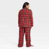 Discount 💯 Women's Holiday Tartan Plaid Flannel Matching Family Pajama Set - Wondershop™ Red 🛒