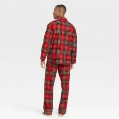 Top 10 🧨 Men's Holiday Tartan Plaid Flannel Matching Family Pajama Set - Wondershop™ Red 🔥