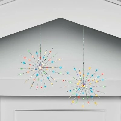 Flash Sale βοΈ 2pk π Christmas LED Starburst Novelty 140 Lights Multicolor - Wondershop™ π 3 Flash Sale βοΈ 2pk π Christmas LED Starburst Novelty 140 Lights Multicolor - Wondershop™ π - Image 3