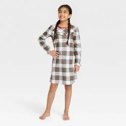 Brand new 🎉 Kids' Holiday Tartan Plaid Flannel Matching Family Pajama NightGown- Wondershop™ Cream 🤩 15 Brand new 🎉 Kids' Holiday Tartan Plaid Flannel Matching Family Pajama NightGown- Wondershop™ Cream 🤩 -Wondershop Elegant Shop unnamed file 433