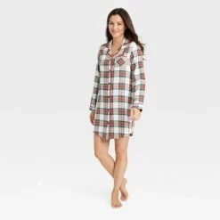Discount 😍 Women's Holiday Tartan Plaid Flannel Matching Family Pajama NightGown - Wondershop™ Cream 🌟 15 Discount 😍 Women's Holiday Tartan Plaid Flannel Matching Family Pajama NightGown - Wondershop™ Cream 🌟 -Wondershop Elegant Shop unnamed file 443