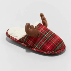 Cheap 😉 Kids' Reindeer Slide Slippers - Wondershop™ Red 😍 -Wondershop Elegant Shop unnamed file 466