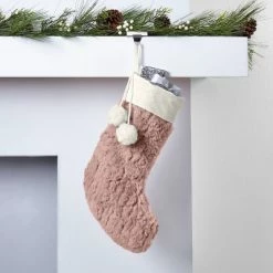 Best reviews of π Plush Faux Fur π
Christmas Stocking with Velvet Cuff - Wondershopβ’ Blush π