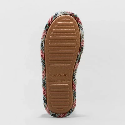 Flash Sale 🔥 Women's Mama Oso Plaid Slide Holiday Slippers - Wondershop™ Multicolor 🧨 3 Flash Sale 🔥 Women's Mama Oso Plaid Slide Holiday Slippers - Wondershop™ Multicolor 🧨 - Image 3