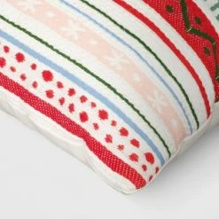 Best reviews of ⭐ 'Fair Isle' Square 🎄 Christmas Throw Pillow Ivory/Green - Wondershop™ ✔️ -Wondershop Elegant Shop unnamed file 497