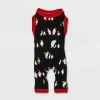 Flash Sale 💯 Dog and Cat Holiday Penguins Print Matching Family Pajama Set - Wondershop™ Black 💯