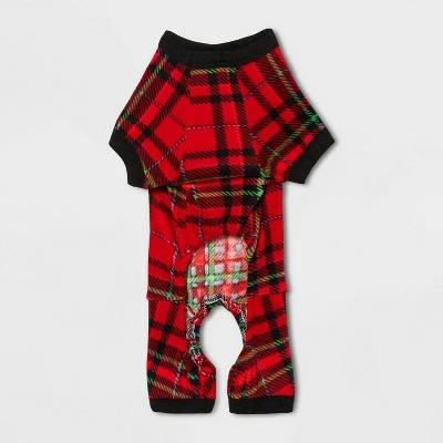 Hot Sale 👏 Dog and Cat Holiday Tartan Print Matching Family Pajama Set - Wondershop™ Red ❤️ 2 Hot Sale 👏 Dog and Cat Holiday Tartan Print Matching Family Pajama Set - Wondershop™ Red ❤️ - Image 2