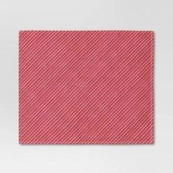 Coupon ✔️ Candy Cane Striped Printed Plush 🎁 Christmas Throw Blanket - Wondershop™ 💯