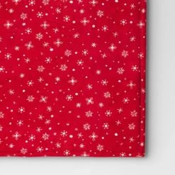Buy 🌟 Snowflake Printed Plush Throw Blanket ❄ Christmas Red/Ivory - Wondershop™ 😉 -Wondershop Elegant Shop unnamed file 681
