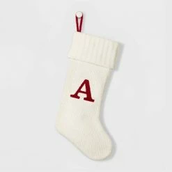 Budget 😀 Knit Monogram 🎁 Christmas Stocking White - Wondershop™ ✨ 30 Budget 😀 Knit Monogram 🎁 Christmas Stocking White - Wondershop™ ✨ -Wondershop Elegant Shop unnamed file 7