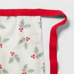 Hot Sale ❤️ Cotton Holly Berry Kids' Apron - Wondershop™ 😍