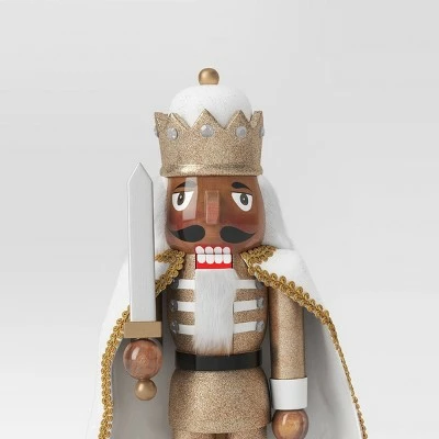 Deals π Glitter Cape Nutcracker Gold - Wondershop™ 𧨠2 Deals π Glitter Cape Nutcracker Gold - Wondershop™ 𧨠- Image 2