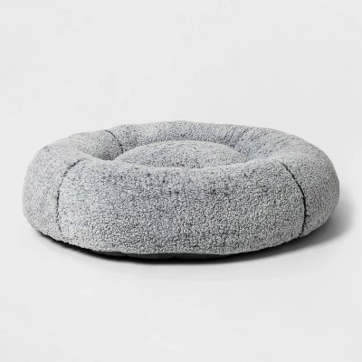 Deals 🔥 Round Cuddler 🐶 Dog Bed - Gray - Wondershop™ ✔️ 4 Deals 🔥 Round Cuddler 🐶 Dog Bed - Gray - Wondershop™ ✔️ - Image 4