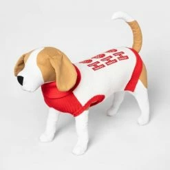 New 👍 Ho Ho Ho 🐶 Dog and Cat Sweater - Red/Cream - Wondershop™ ⌛ -Wondershop Elegant Shop unnamed file 919