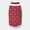 Best Pirce ⌛ Dog and Cat Sweater - Red/White - Wondershop™ 🎁