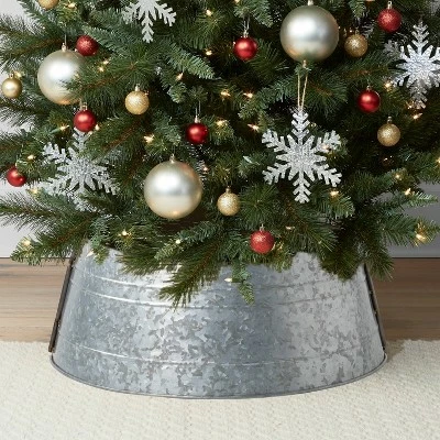 Deals ๐ 25" Galvanized Metal ๐ Christmas Tree Collar - Wondershop™ ๐ฅฐ 1 Deals ๐ 25" Galvanized Metal ๐ Christmas Tree Collar - Wondershop™ ๐ฅฐ